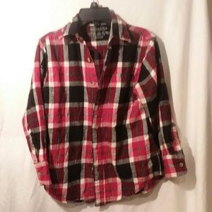 Boys Flannel sz M